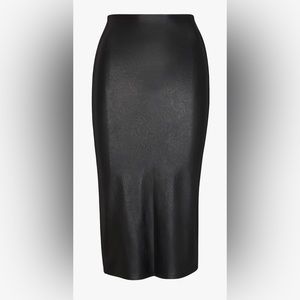 Commando faux leather skirt